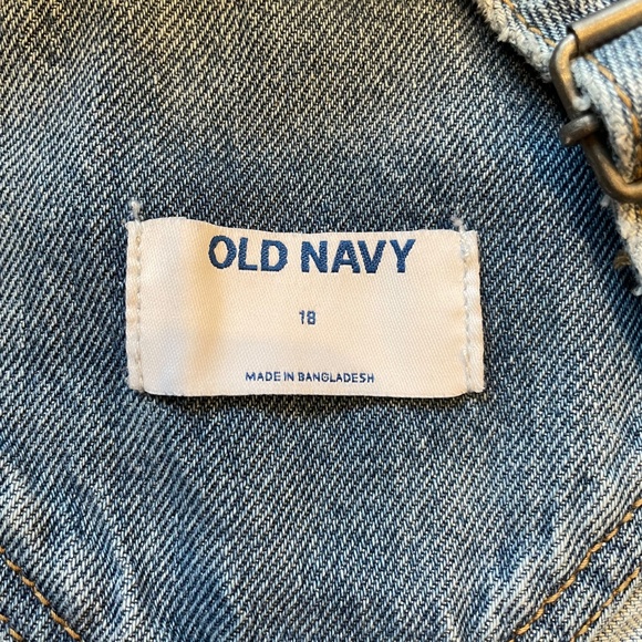 Old Navy Slouchy Straight Overalls sz18 - Picture 5 of 6